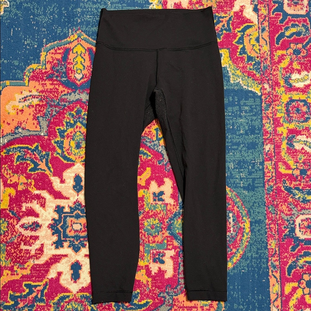 Lululemon leggings black size 8 full length